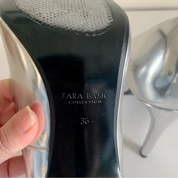Zara Silver Heels - Picture 6 of 6